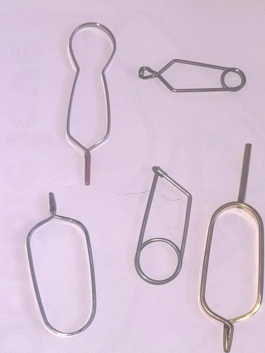 Fly tying hackle pliers various types - Image 2