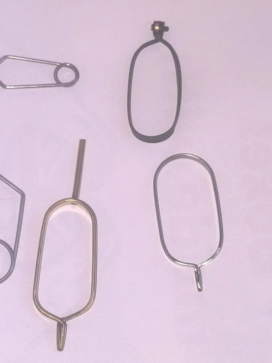 Fly tying hackle pliers various types - Image 3