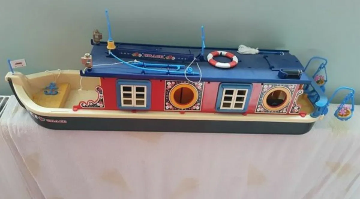 Sylvanian Family Large Canal Boat - Image 1