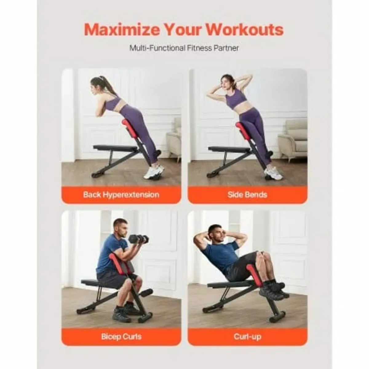 Multi-Functional Weight Bench for Full Body Workou - Image 4