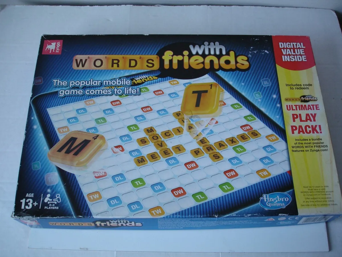 Words with Friends  Board Game Hasbro - Image 1