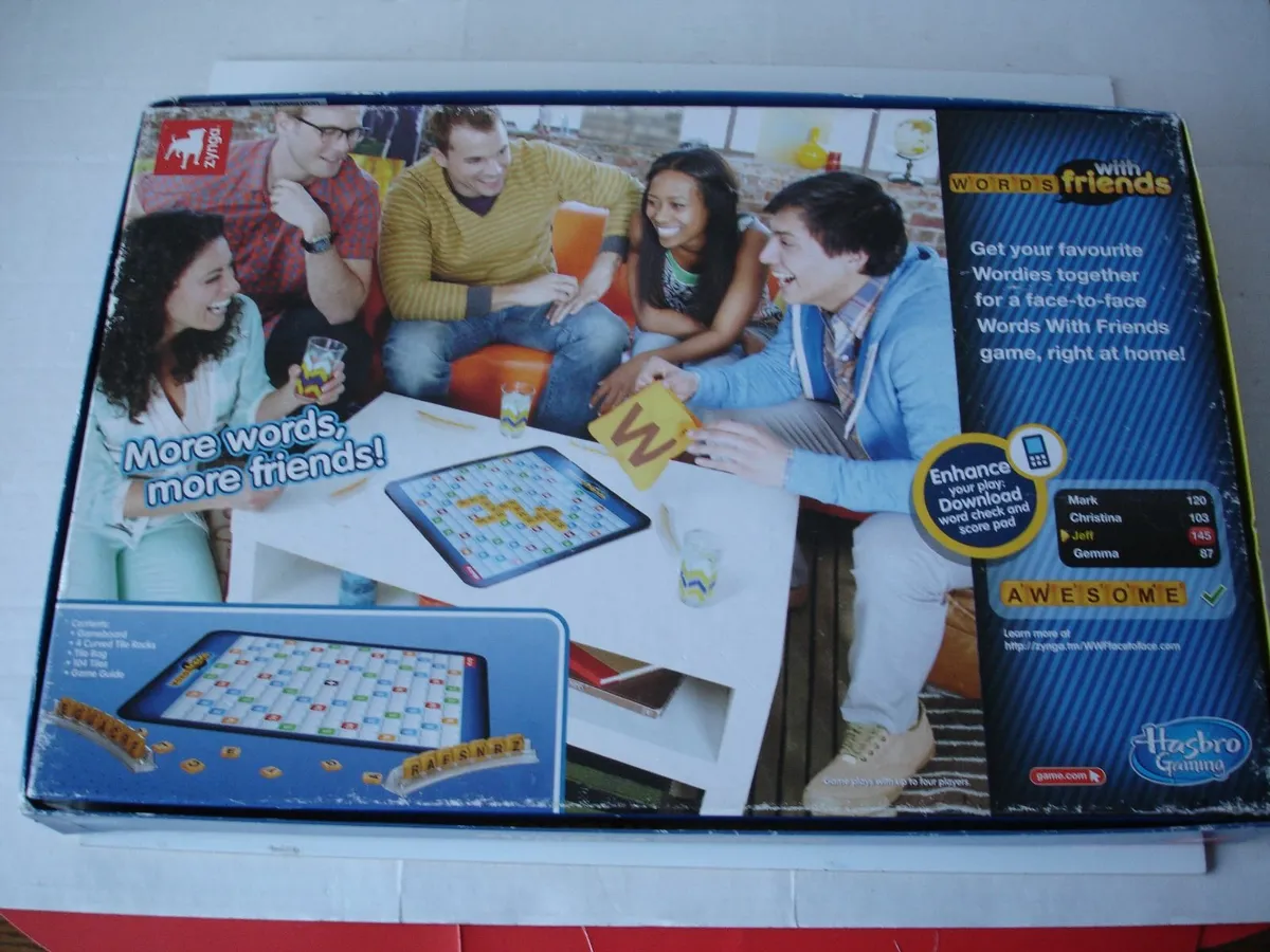 Words with Friends  Board Game Hasbro - Image 2