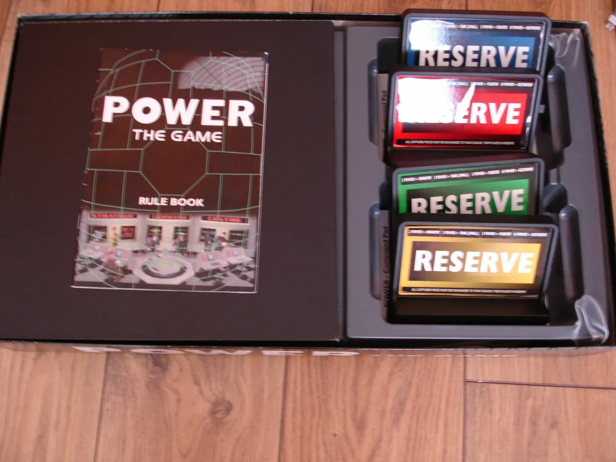 Spears 1996 Power Strategic  War Game Board - Image 3