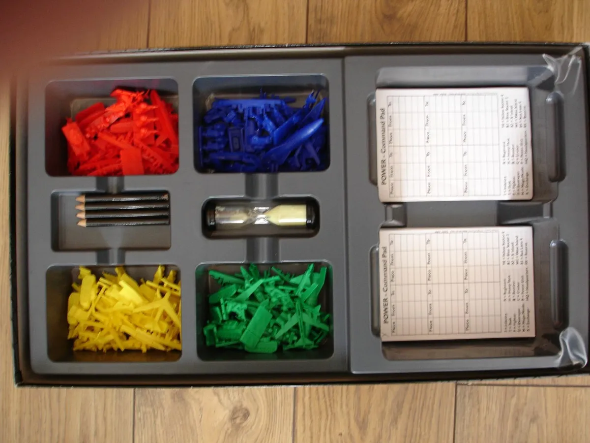 Spears 1996 Power Strategic  War Game Board - Image 4