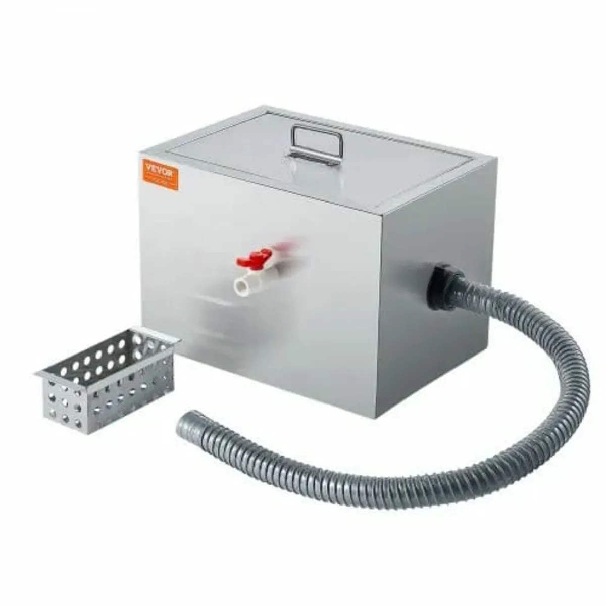 Commercial Grease Trap, 3.6 kg Grease Interceptor, - Image 1