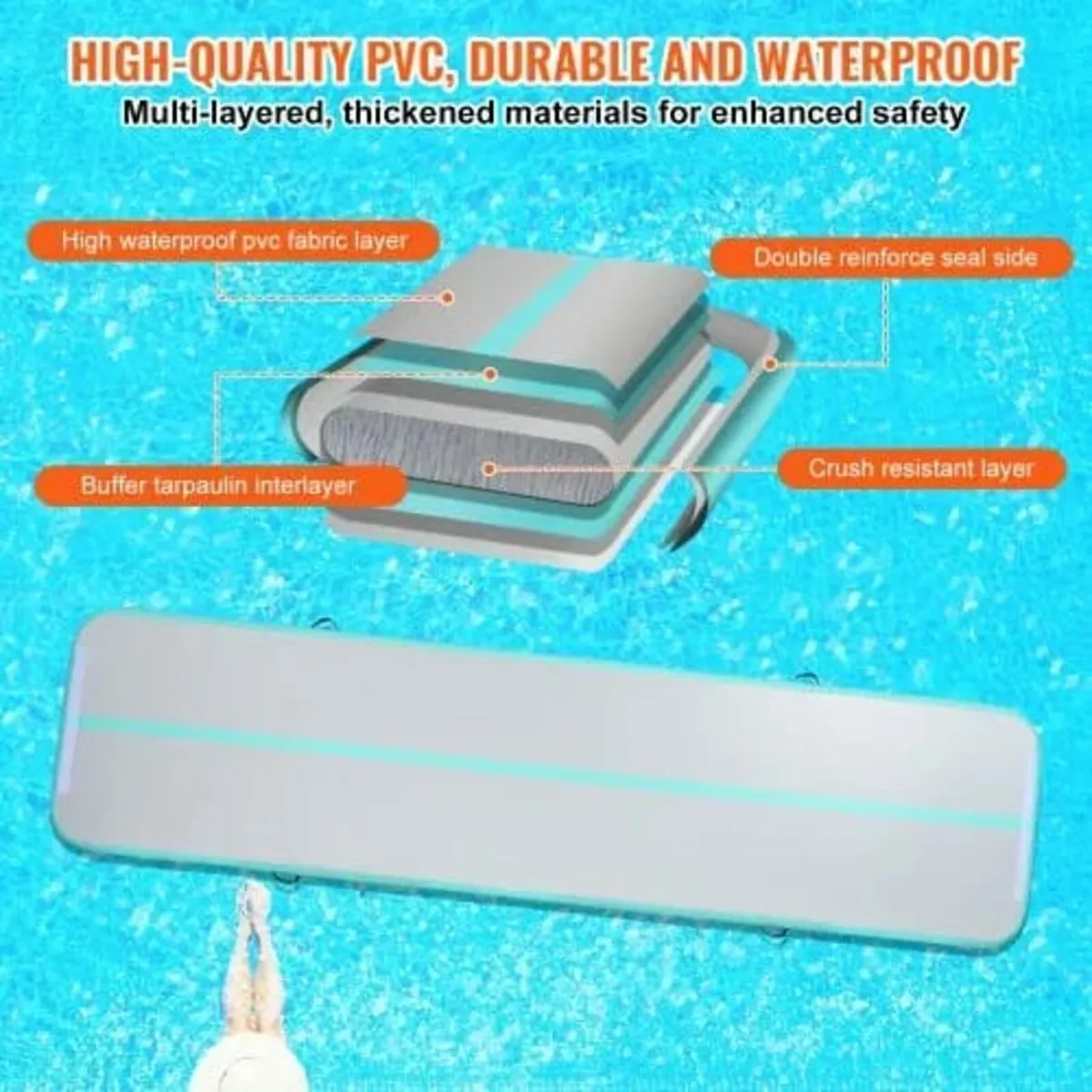 4 m Air Track Inflatable Training Tumbling Gymnast - Image 3