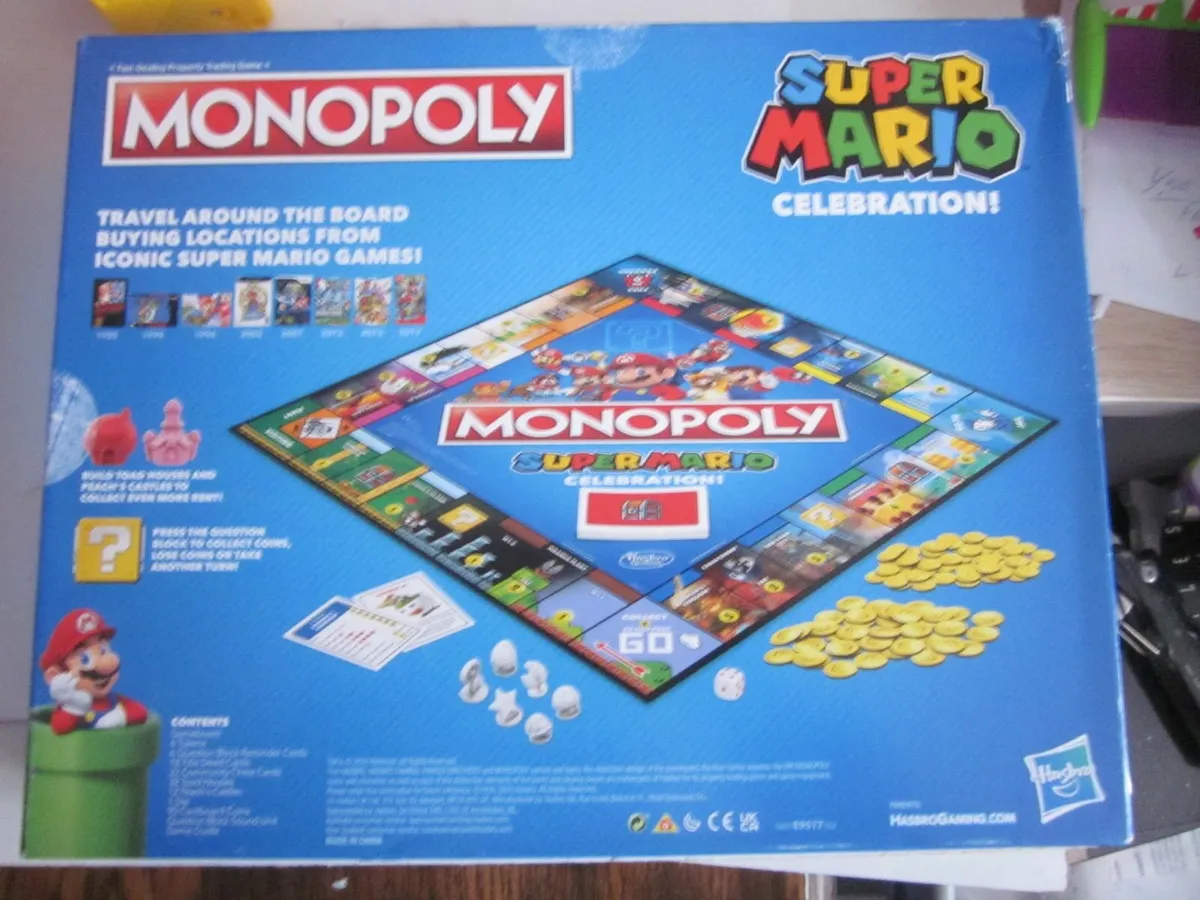 Monopoly Super Mario Celebration Edition BoardGame - Image 4