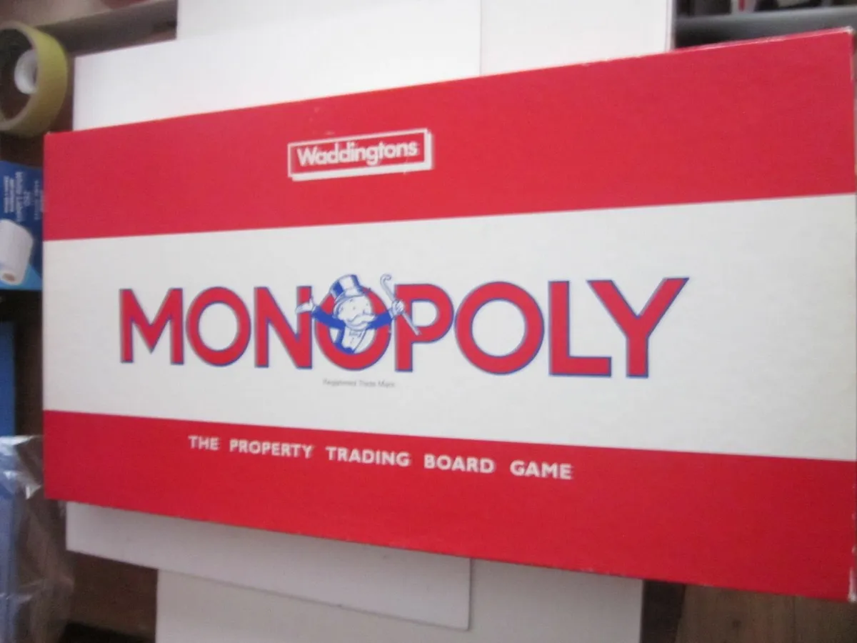 Original Monopoly Vintage Waddingtons 1970s - Image 1
