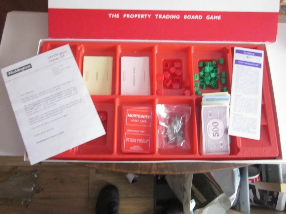 Original Monopoly Vintage Waddingtons 1970s - Image 4