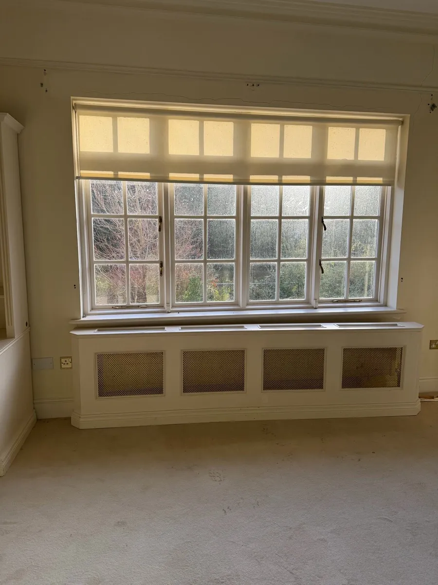 Solid wood radiator cover - Image 1