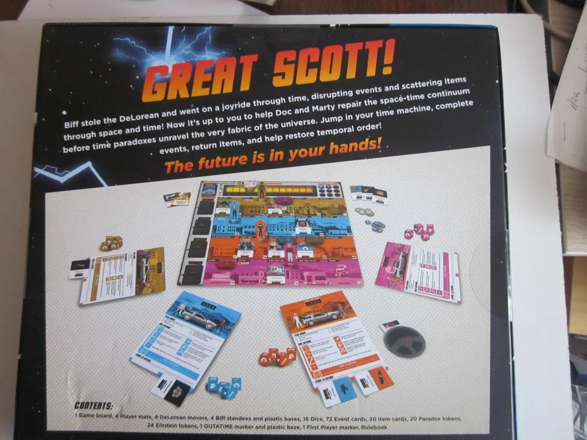 New Back To The Future Board Game - Image 3