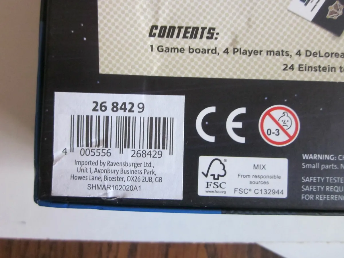 New Back To The Future Board Game - Image 4