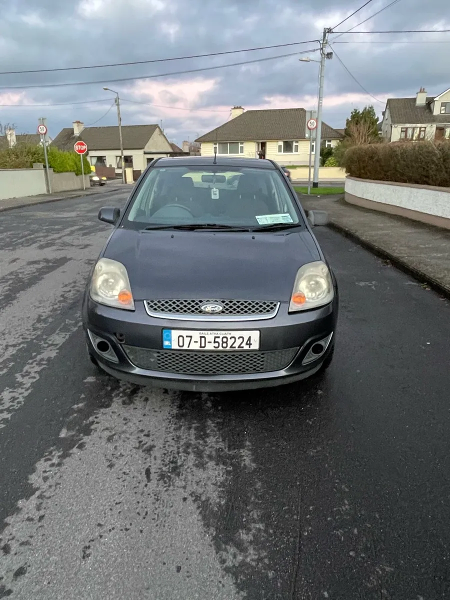 2007 ford fiesta zetec 1.2 petrol NEW NCT 09,26 - Image 2