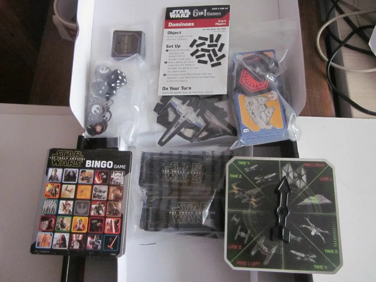 Star Wars 6 in 1 Childrens  Disney Games - Image 3