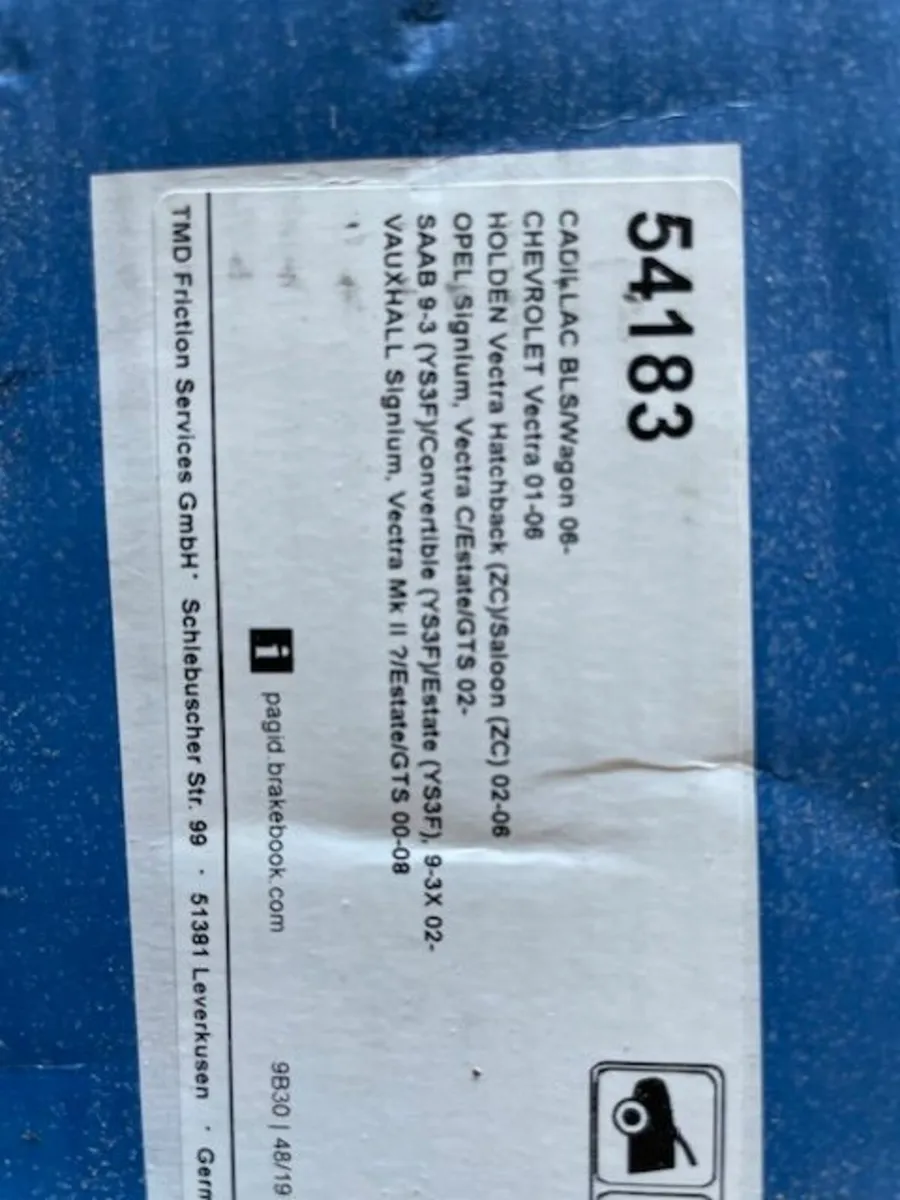 SAAB 93 Front Discs And Pads Set - Image 2