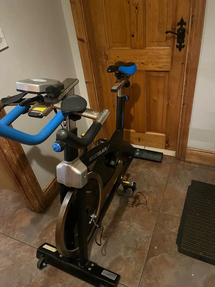 Rodger black Exercise bike - Image 1
