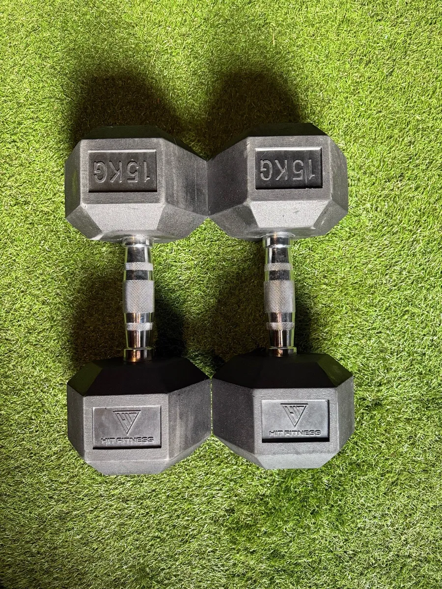 15kg Dumbbells - Image 2
