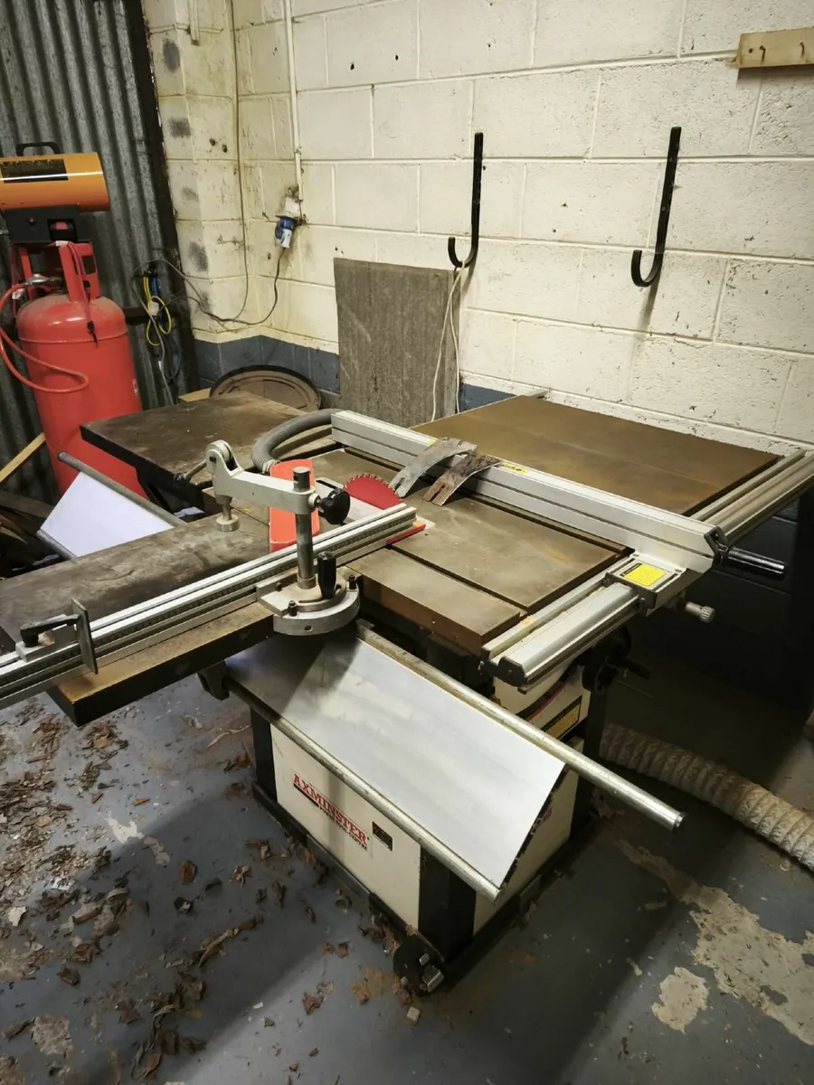 Axminster Sliding Table Saw 10" - Image 1