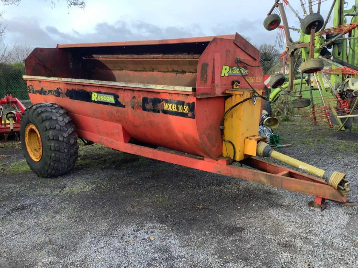 Ruscon 10.5 Muckspreader - Image 1