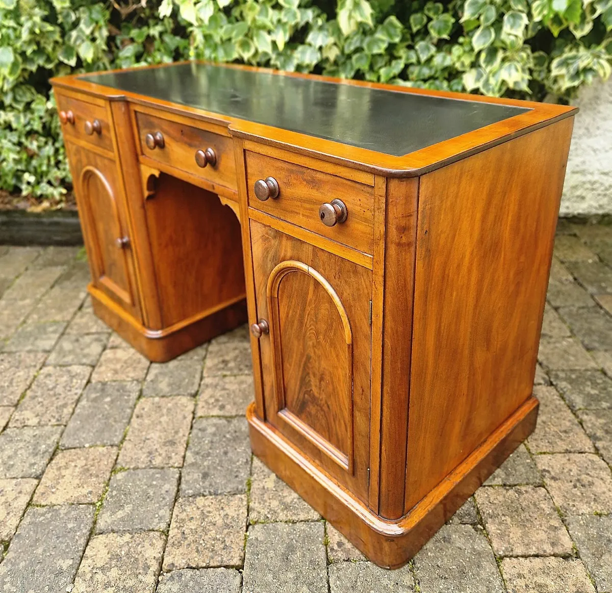 Victorian Mahogany Cabinet Desk- Circa 1870 - Image 1