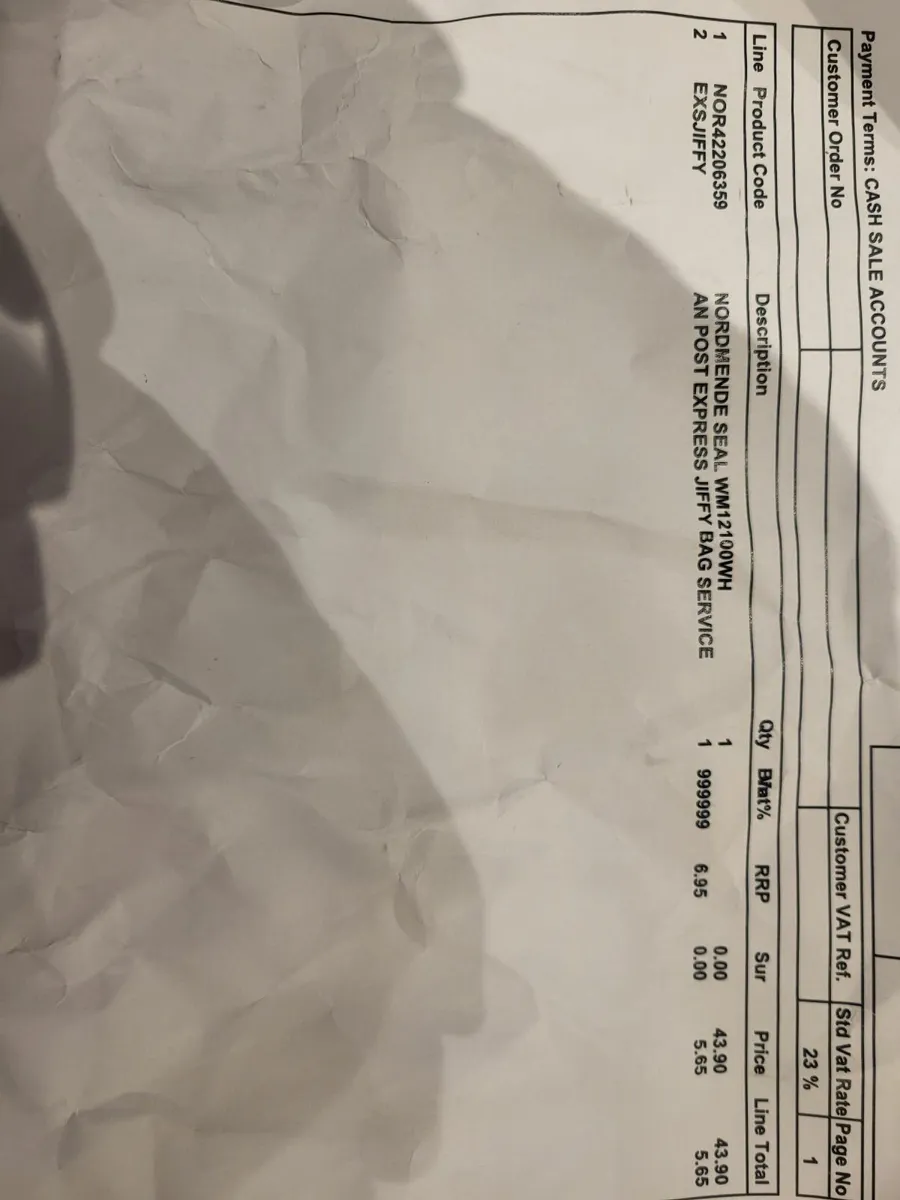 Washing machine seal - Image 2