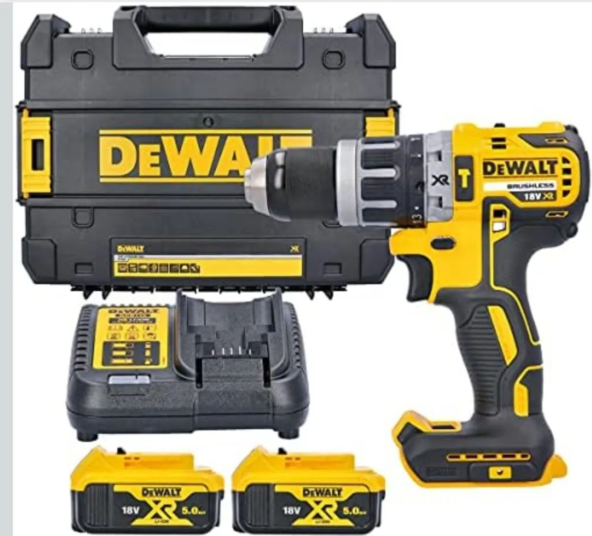 Dewalt drill set(steel chuck) - Image 1