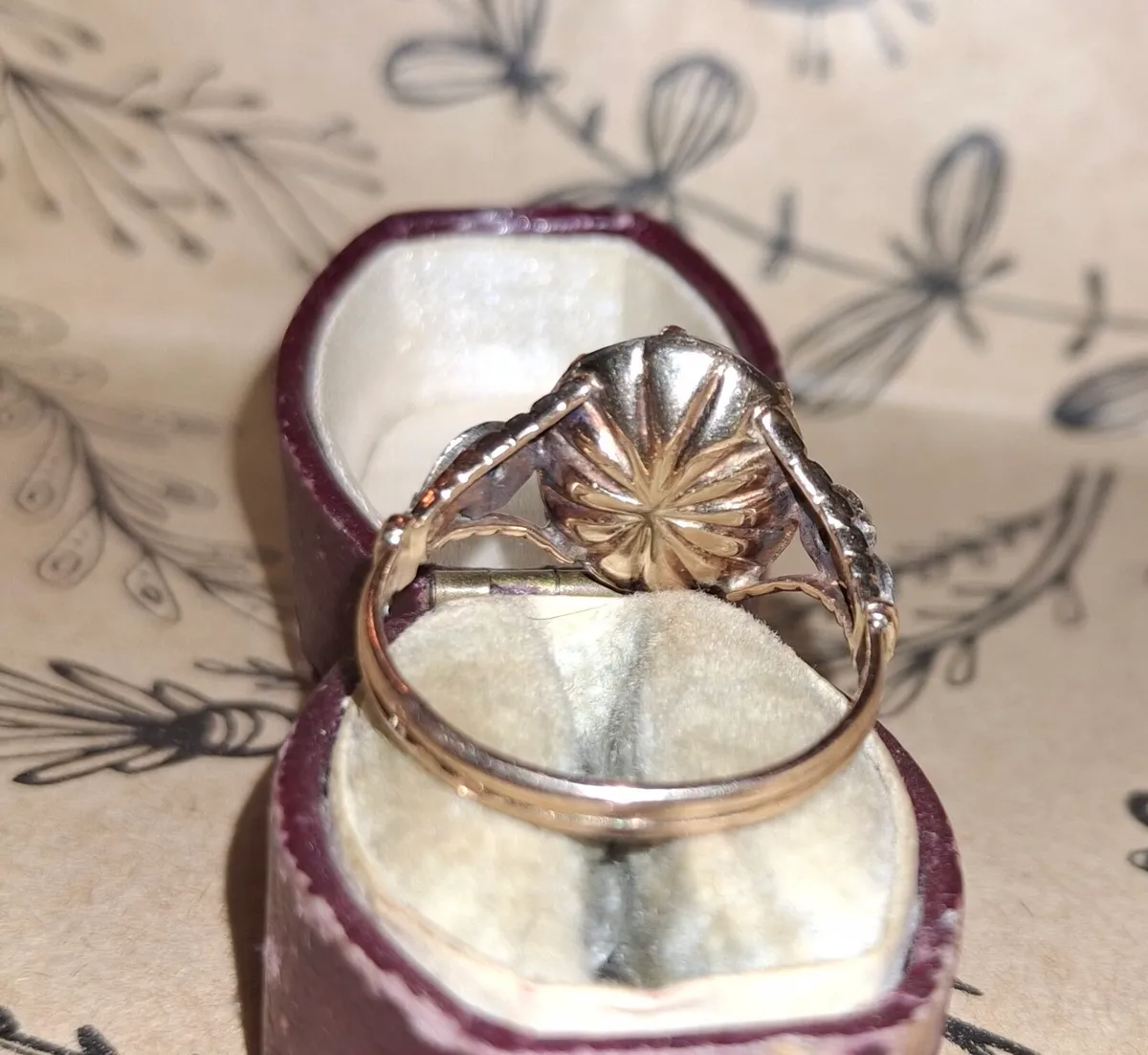 Antique Ruby and Diamond Ring - Image 3