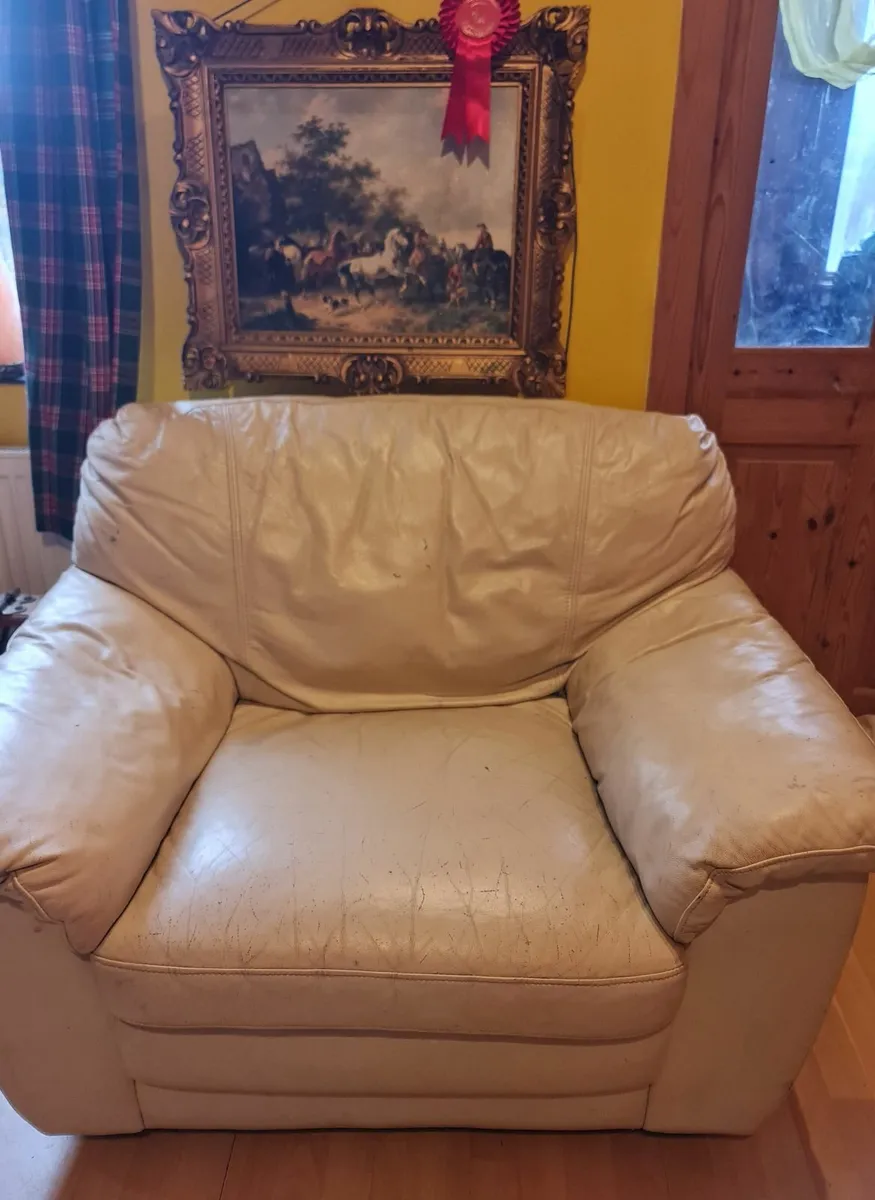 Couch and chair FREE - Image 2