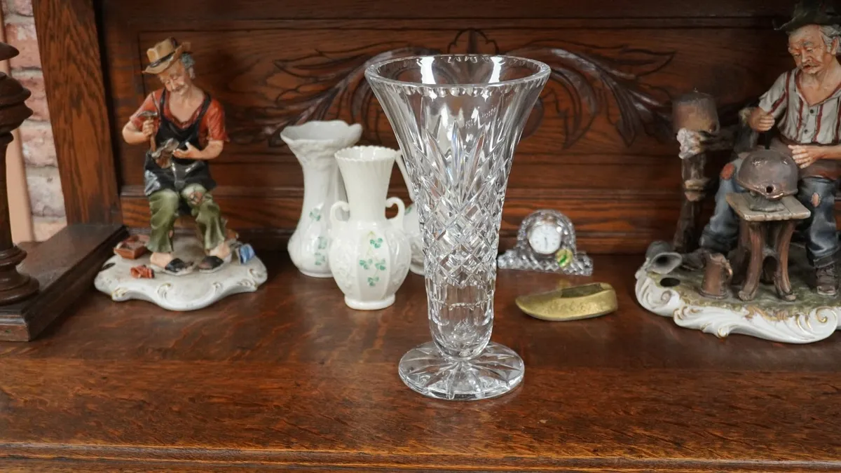 Galway Crystal Vase - Image 1