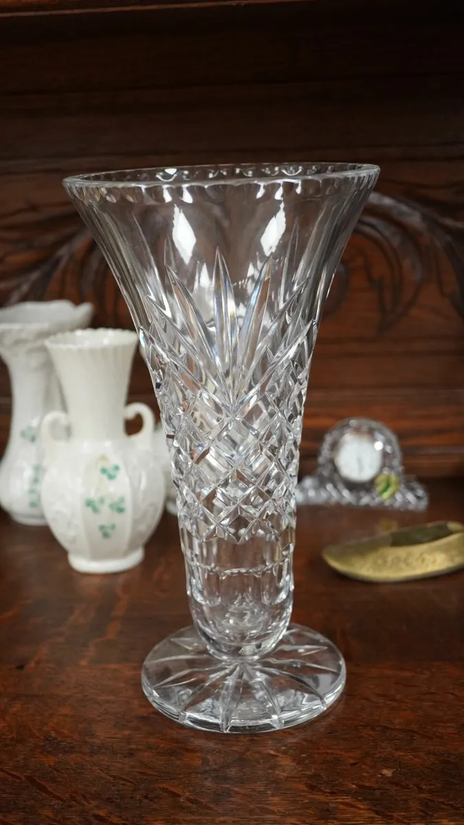 Galway Crystal Vase - Image 2