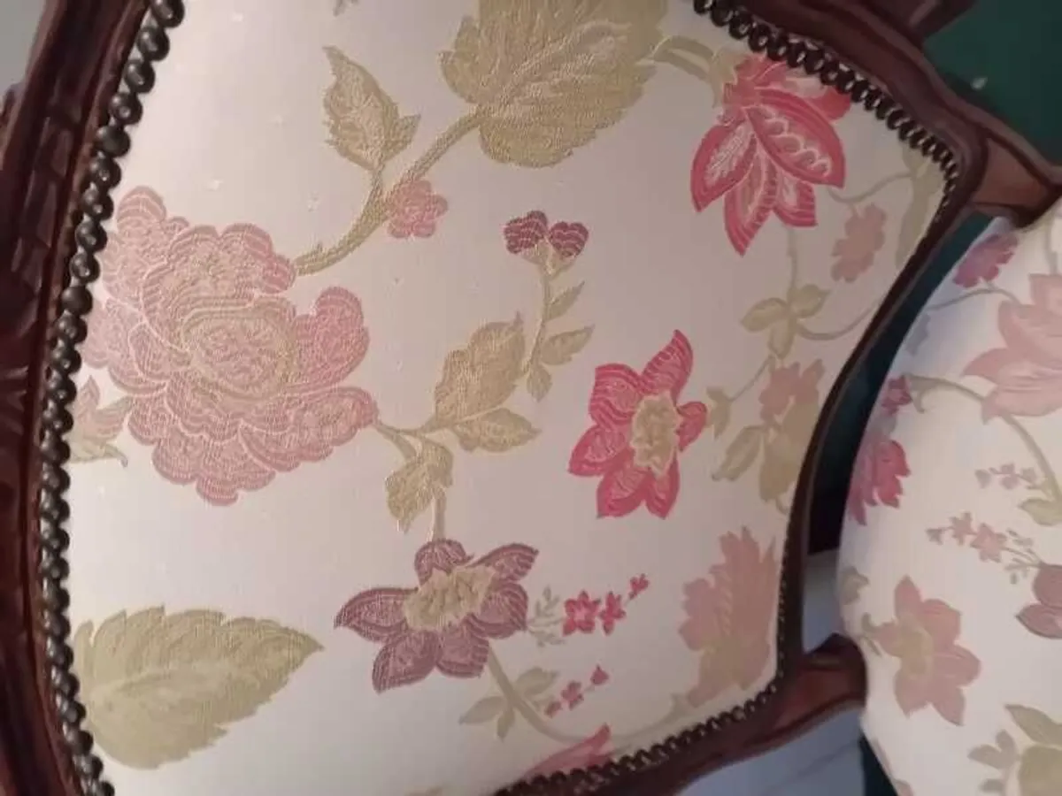 Vintage Parlour Set of 3 Seats - Image 3