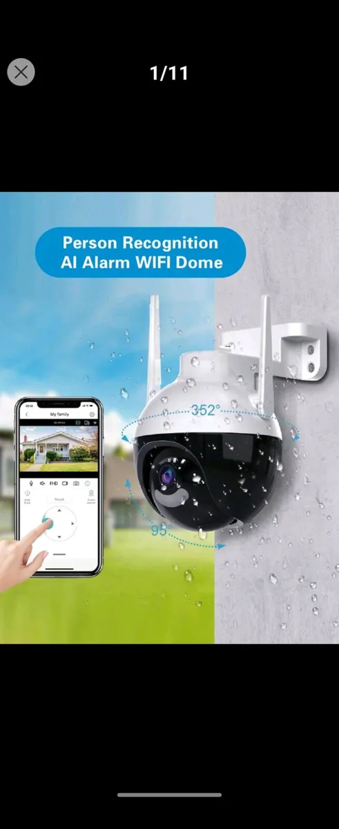 Reletech 5MP Surveillance Camera solar - Image 1