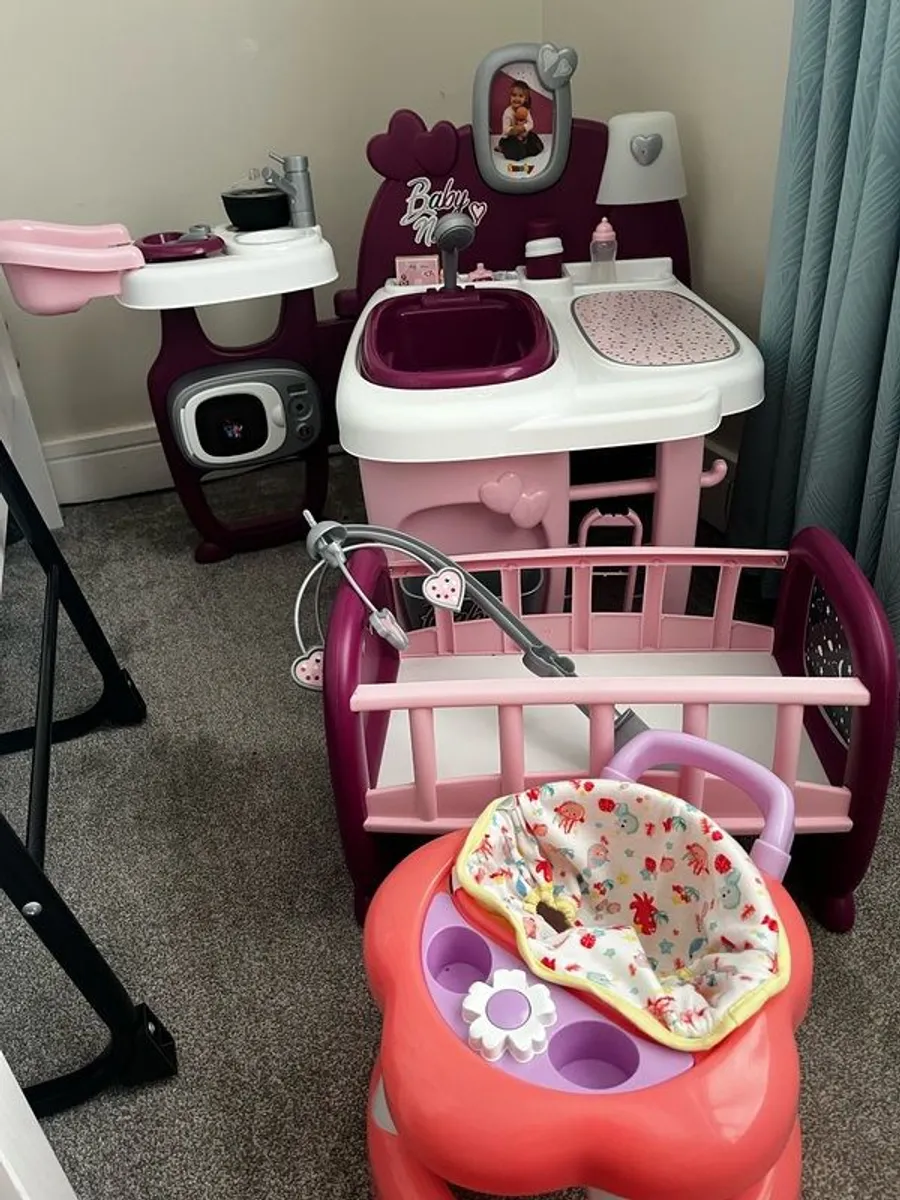 Smoby Baby Nurse Baby Doll Nursery Playset - Image 2
