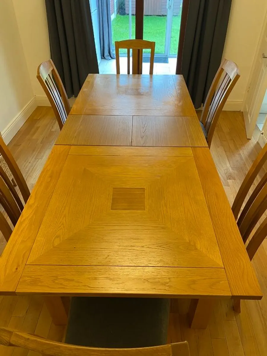 Dinning Table and Chairs - Image 2