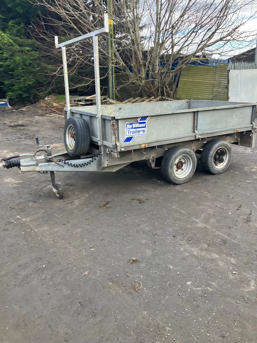 Ifor Williams 8ft dropside trailer - Image 1
