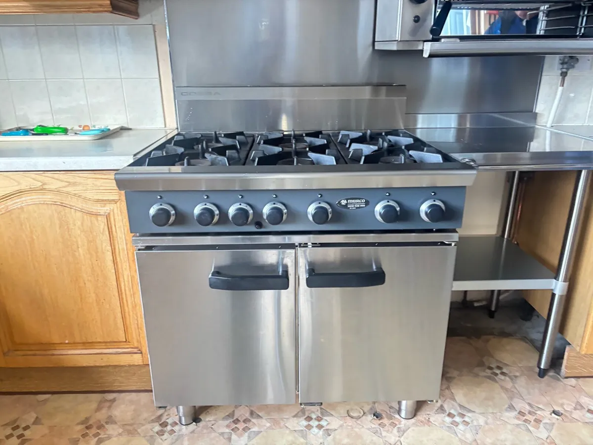 Cobra stove, and double fridge, and chest freezer - Image 1