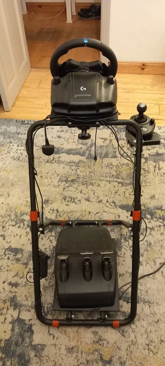 Logitech Racing Wheel + Pedals + Shifter + Stand – - Image 3