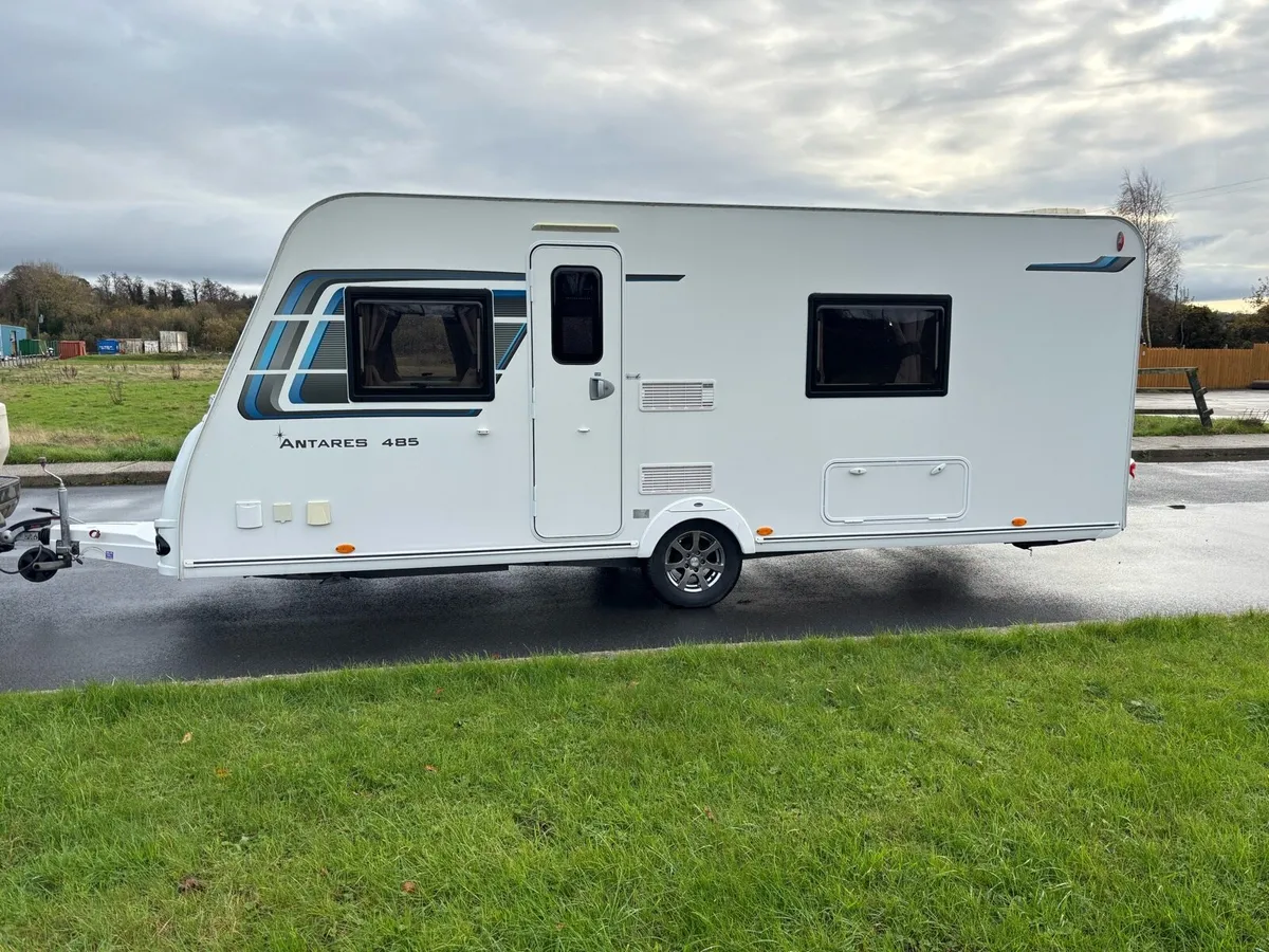 2020 caravelair Antares 485 fixed bed caravan - Image 1