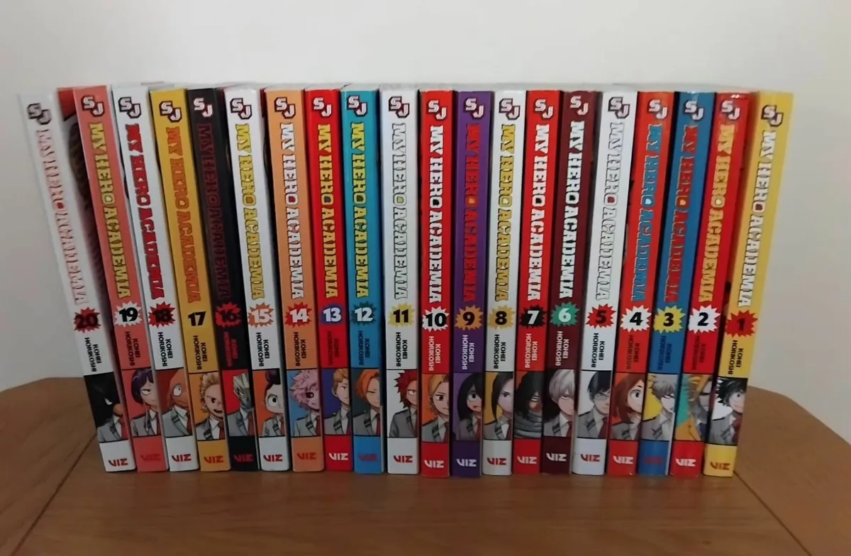 My Hero academia manga Book set 1-20