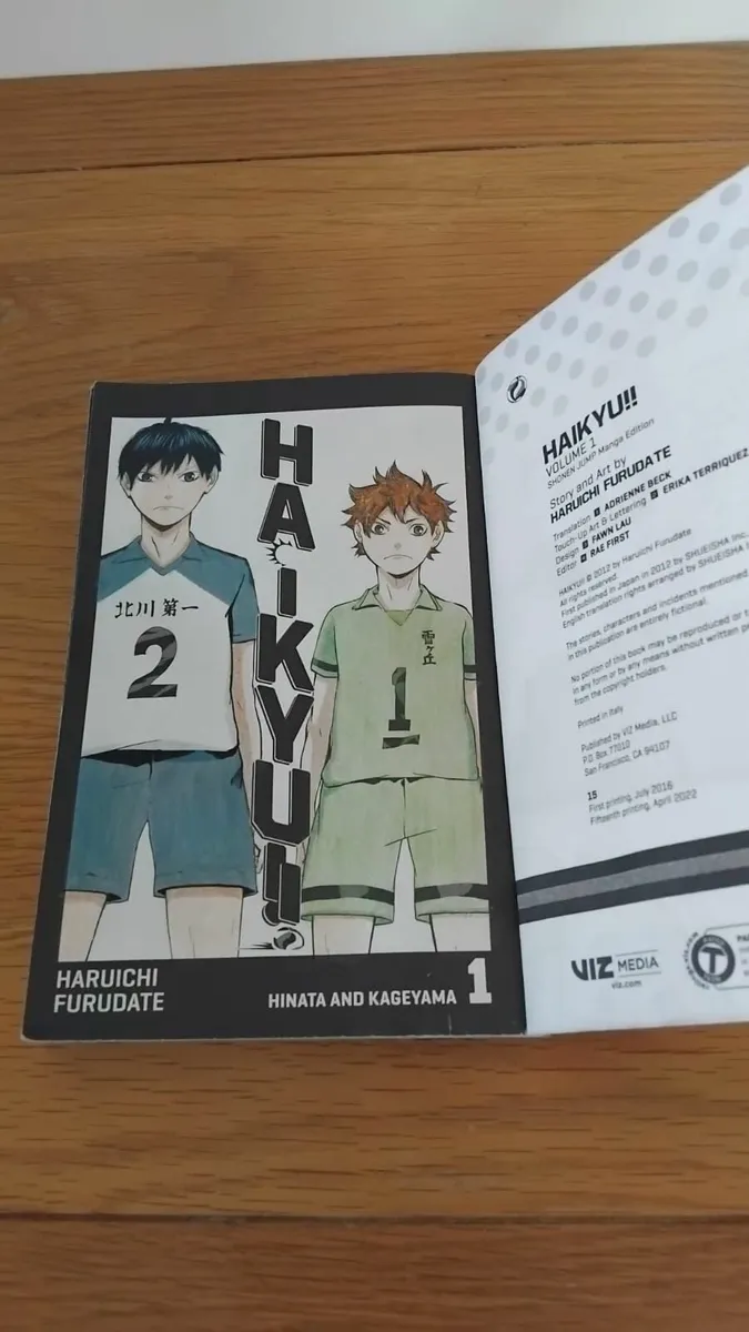 Haikyu manga vol.1 - Image 2
