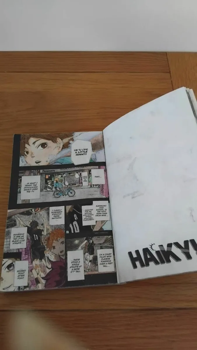 Haikyu manga vol.1 - Image 3