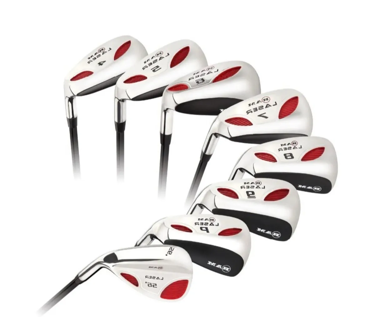 RAM Laser Mens Hybrid Irons Golf Clubs Left Handed