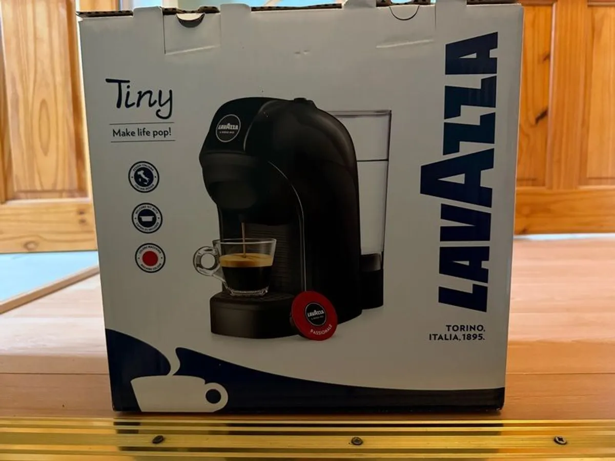 Lavazza Tiny Eco Coffee Machine - Red - Image 1