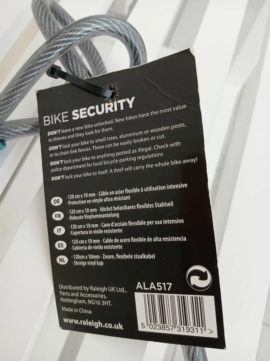 Extra Bike Cable - Raleigh MAX 700 - New with Tags - Image 3