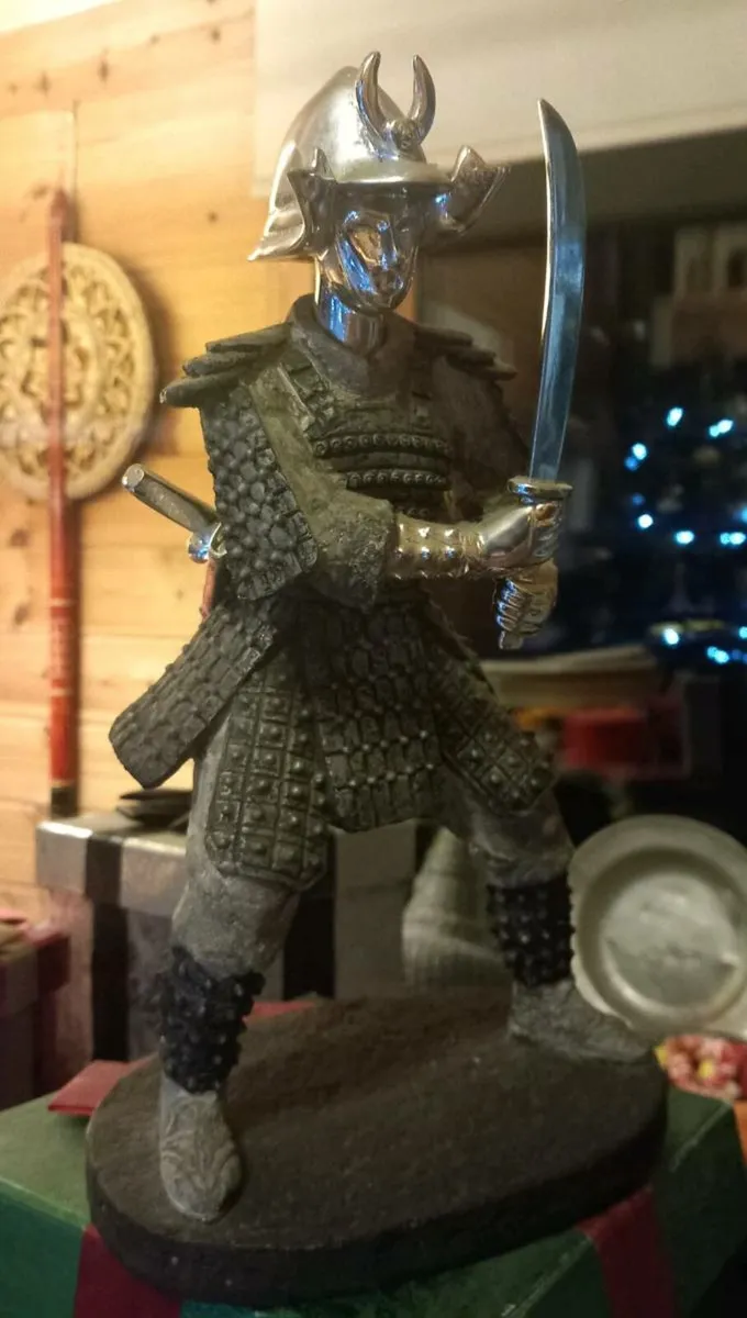 Large Samurai statue, great condition, freepost - Image 1