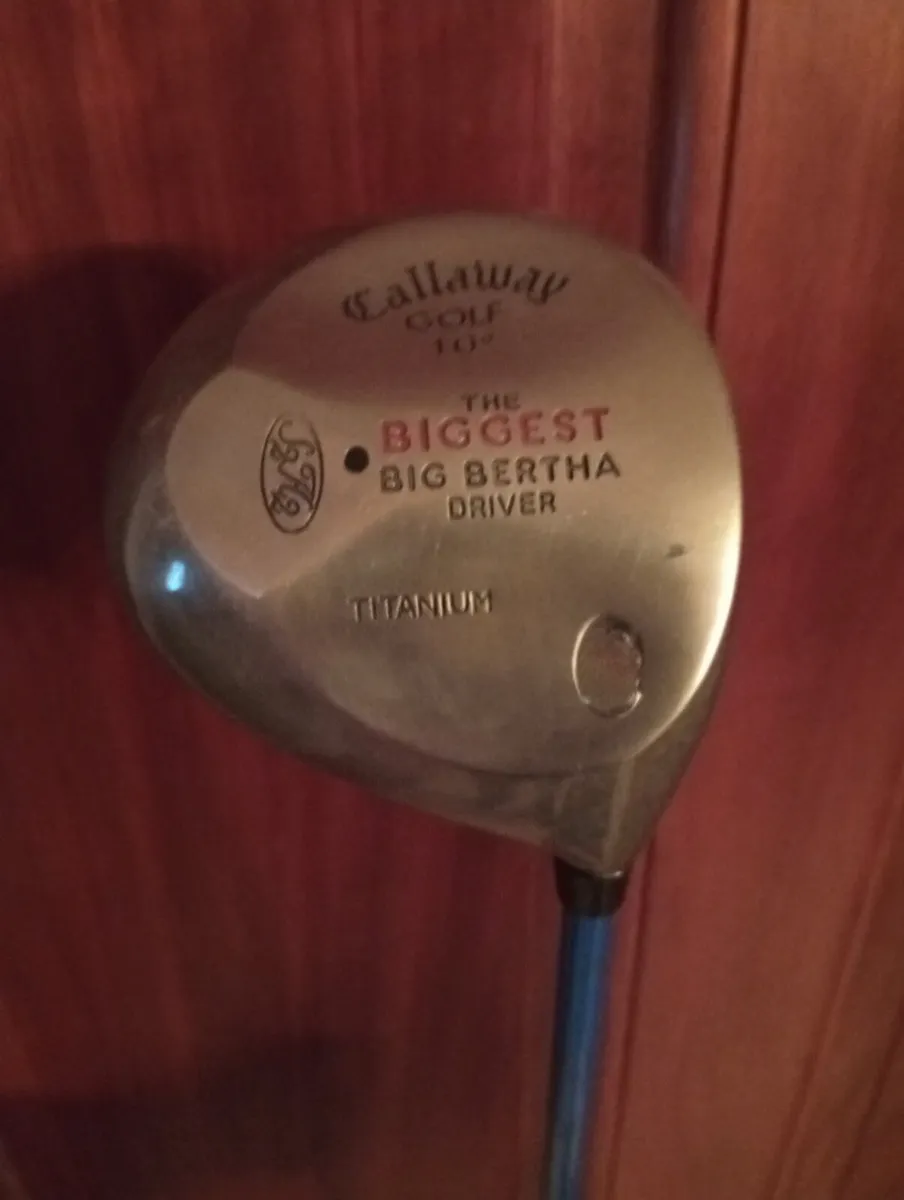 Callaway Biggest Big Bertha 10 Degree Oban Shaft - Image 1
