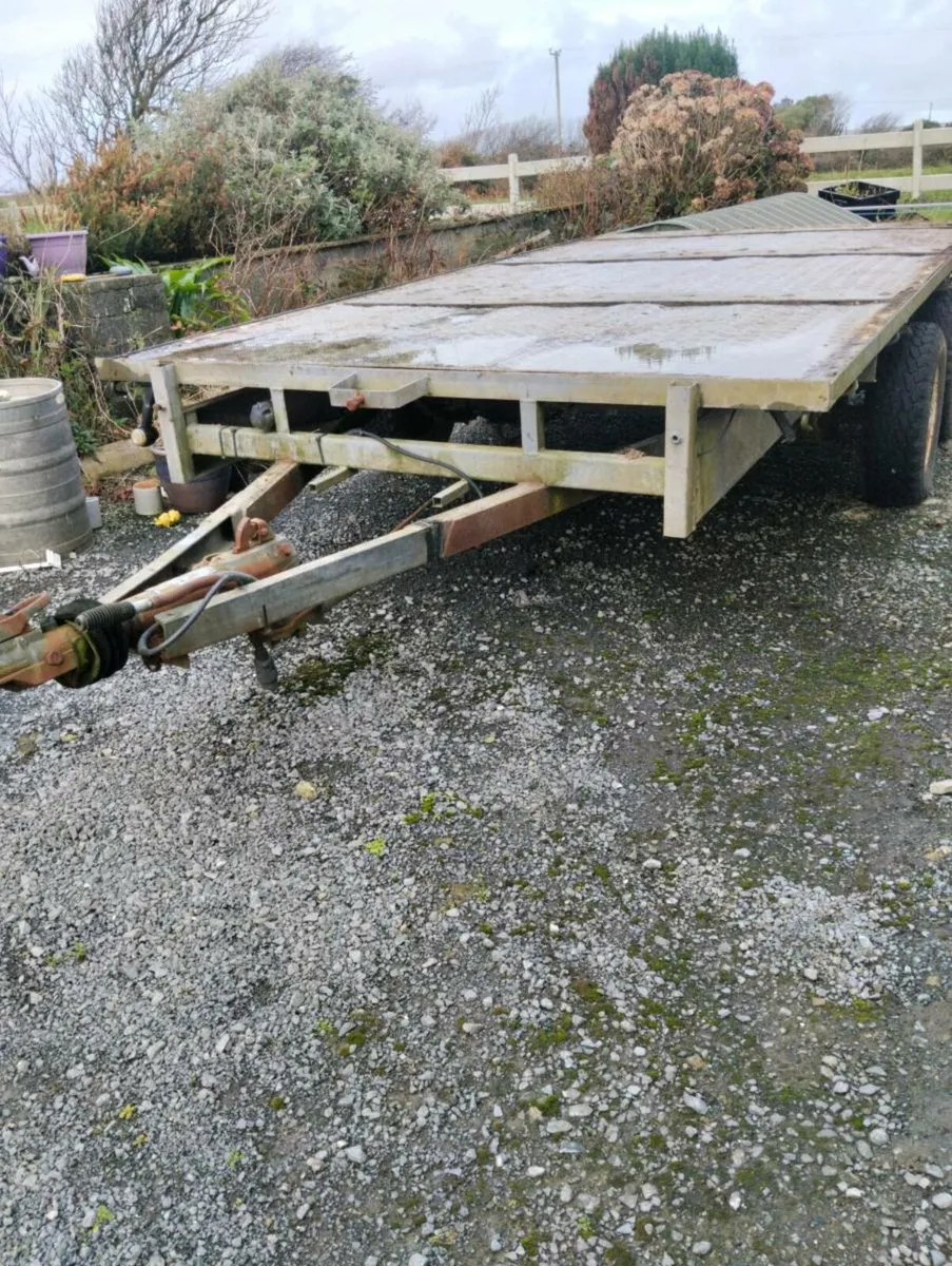 Ifor Williams 12x6 Flat Bed Trailer - Image 1