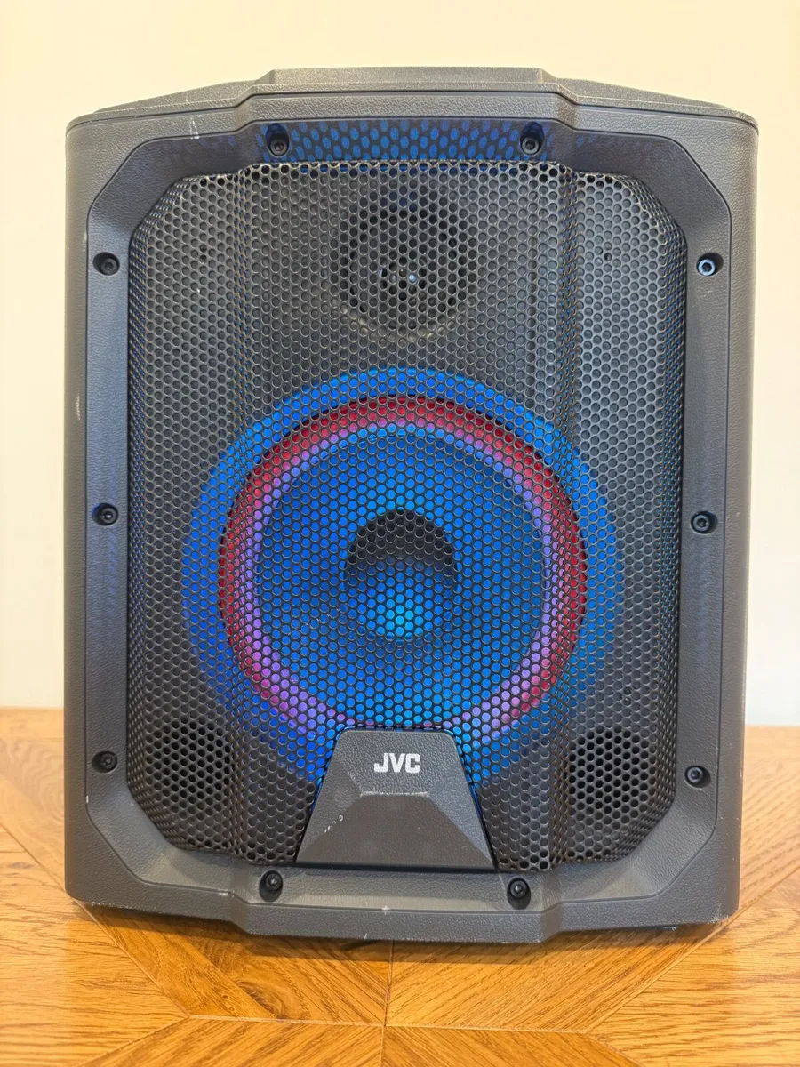 JVC MX-D519PB Portable Bluetooth Speaker - Black - Image 1
