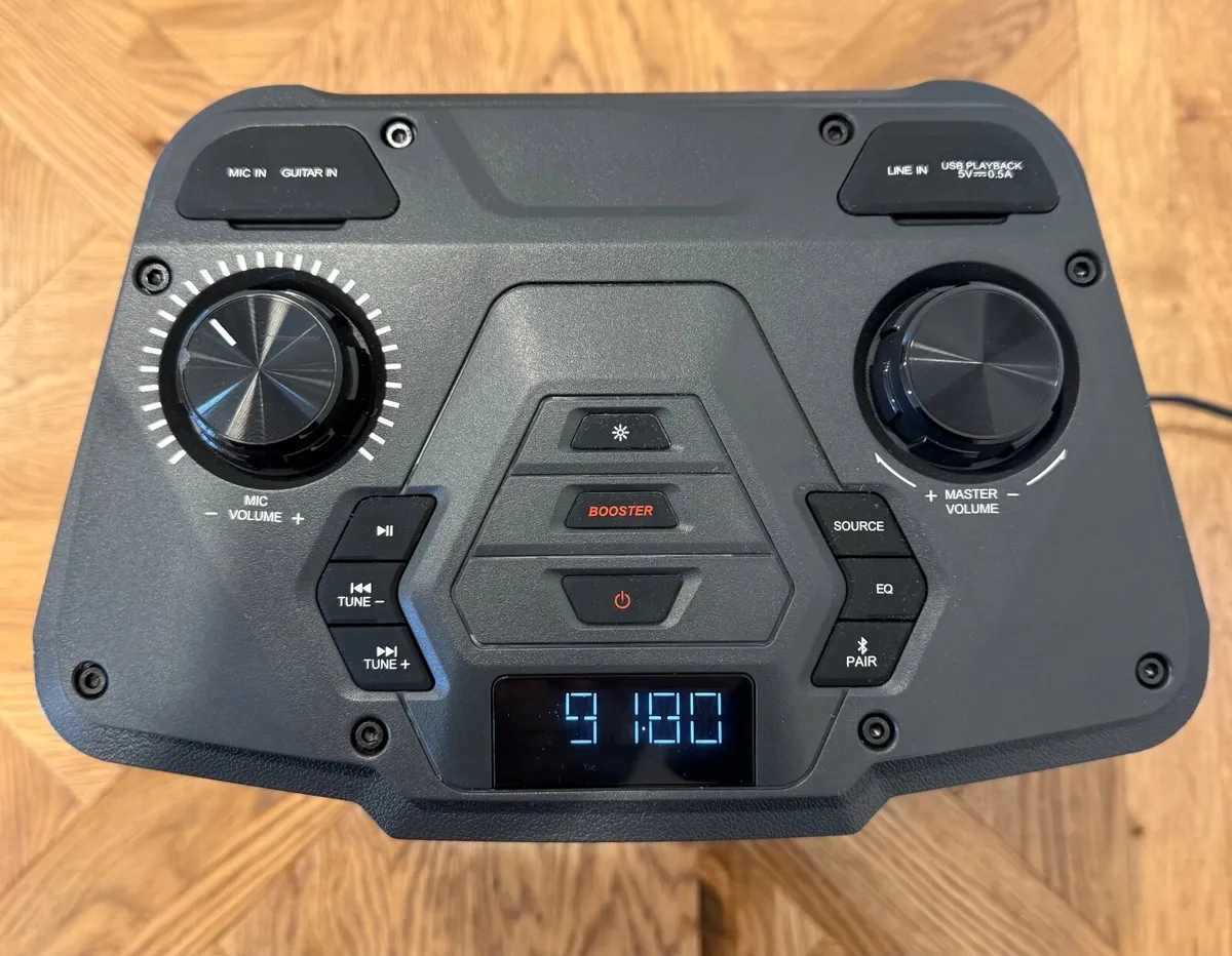 JVC MX-D519PB Portable Bluetooth Speaker - Black - Image 2