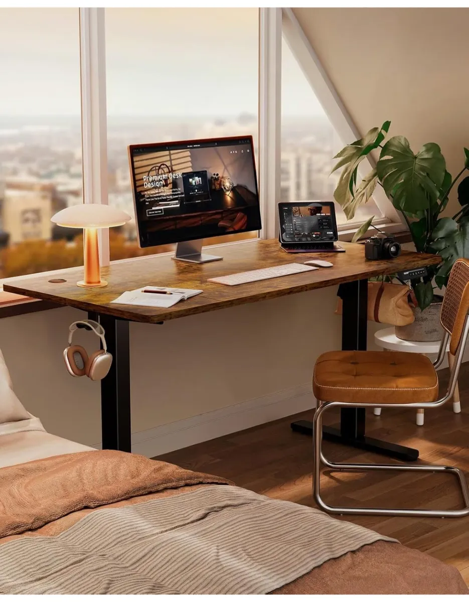 Electric Standing Desk Height Adjustable 120 x 60c - Image 2